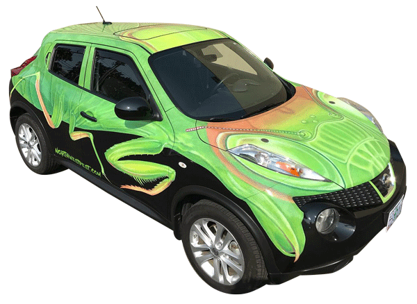 Northwest Pest Bug Car