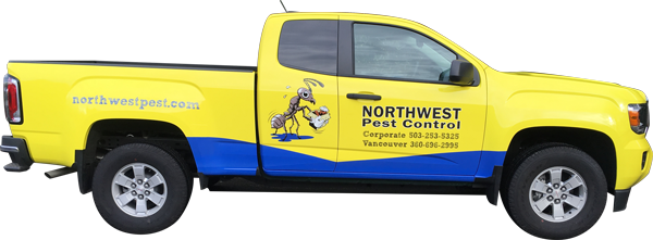 NWPest logo truck